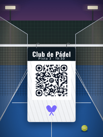 Placa de pista de pádel