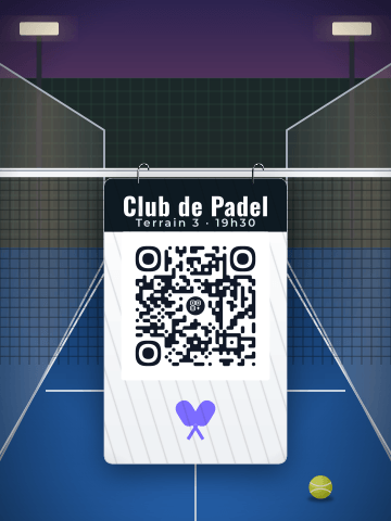 Panneau de terrain de padel