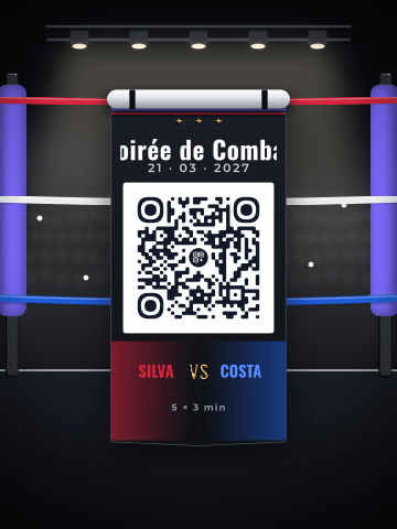 Affiche de combat