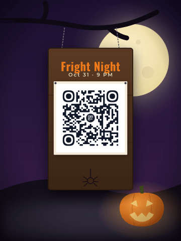 Halloween sign
