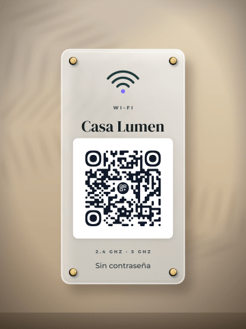 Placa de vidrio Wi‑Fi