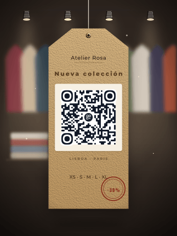 Etiqueta de tienda